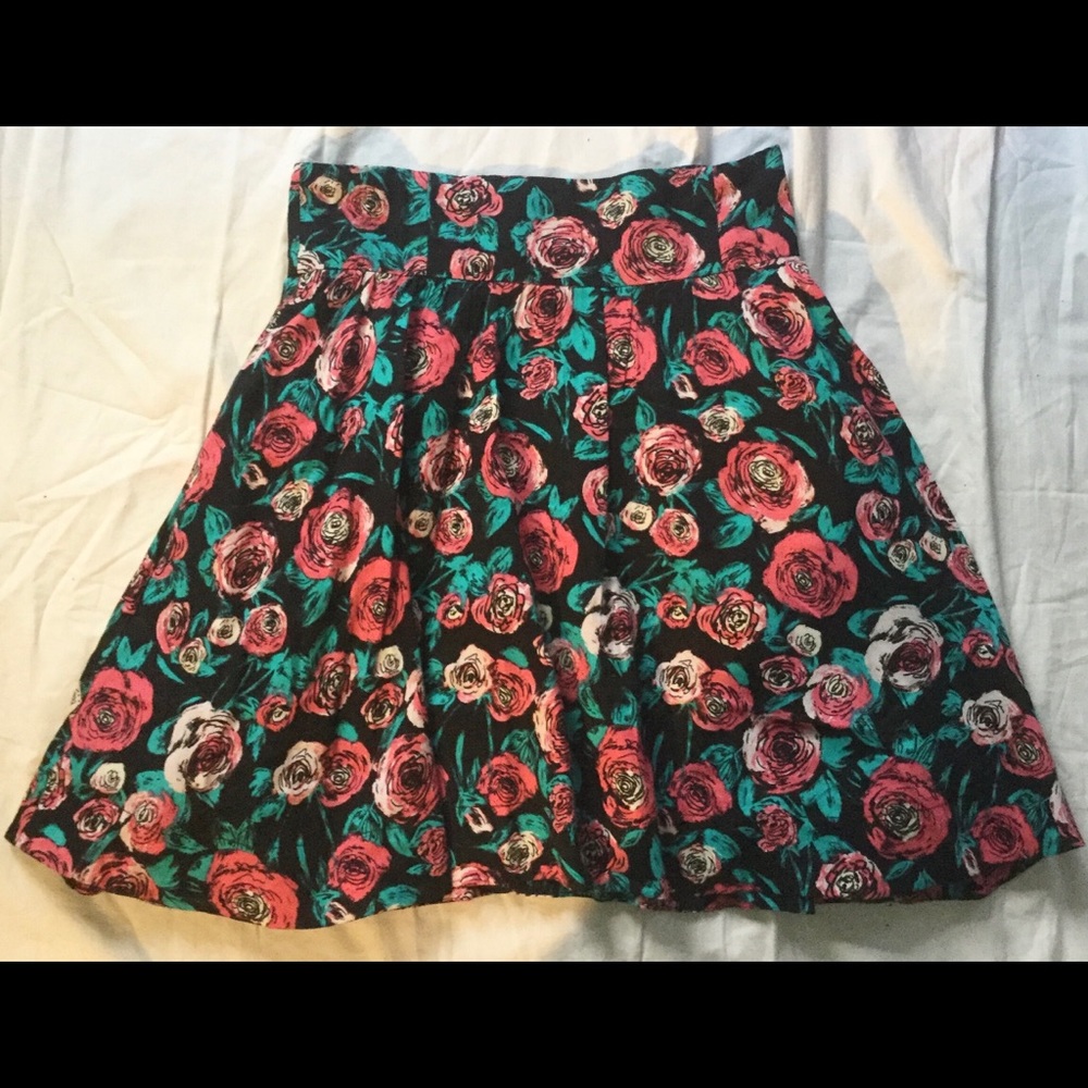 Full skirt, cotton, lined, 10